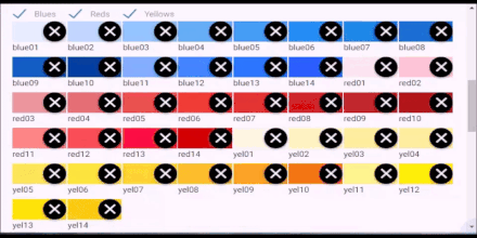 Click or tap to find out more... A web app demonstration showing a user selecting a product by elimination.